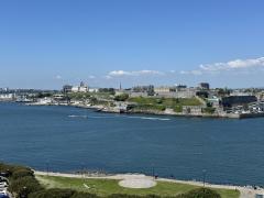 Plymouth Hoe, from Mount Batten - seven miles walk away!
